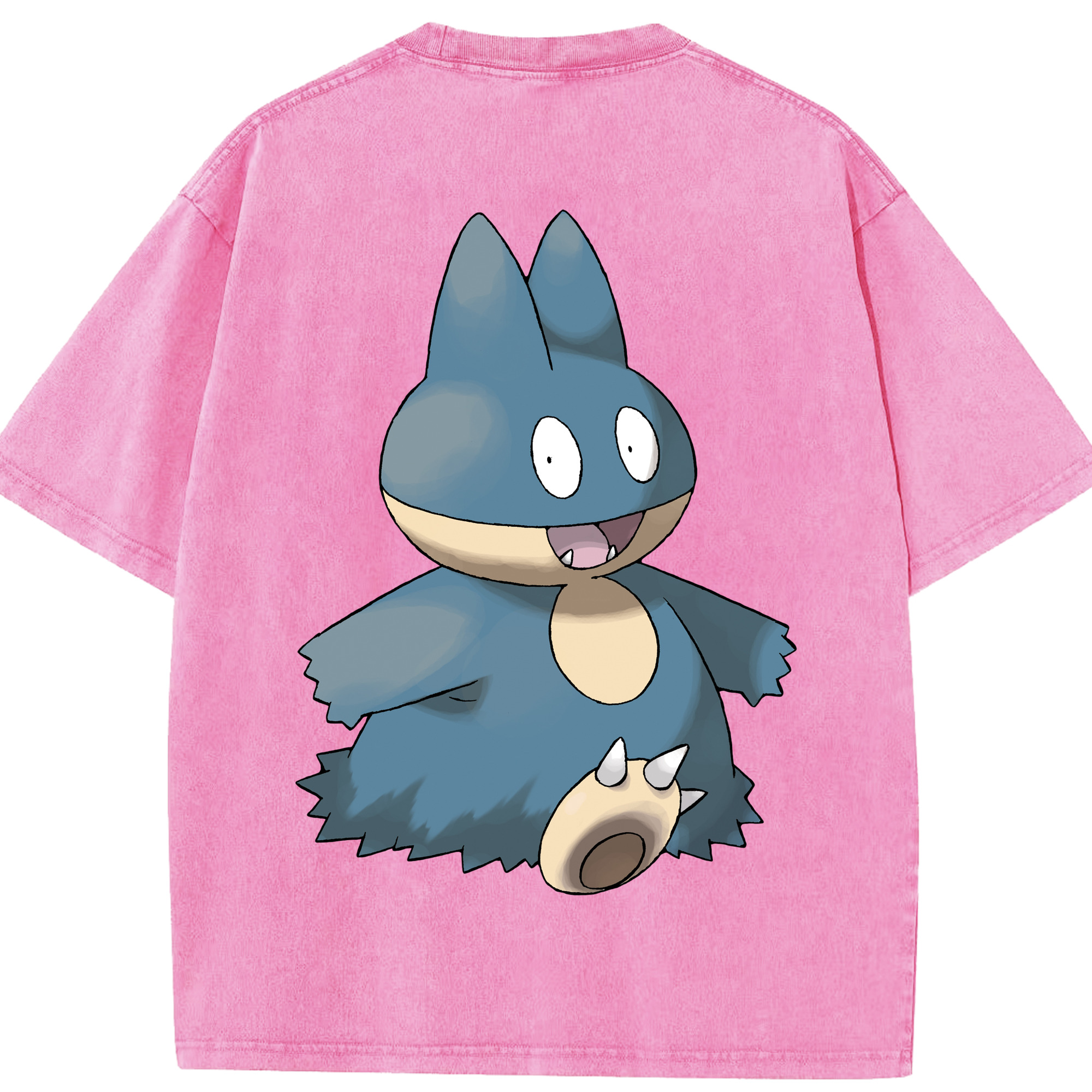 （画像用） ポケットモンスター Pokémon 綿100% ヴィンテージ風 半袖Tシャツ（背面プリント）